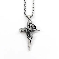 crucifixnecklace, Chain Necklace, necklaces for men, Cross necklace