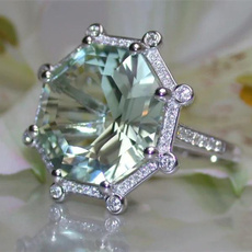 Cubic Zirconia, Fashion, Jewelry, 925 silver rings