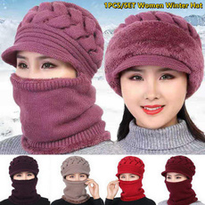 Warm Hat, Fleece, Fashion, women hats