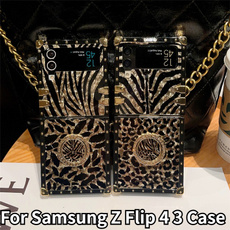 samsunggalaxyzflip4case, Fashion, gold, zflip3case