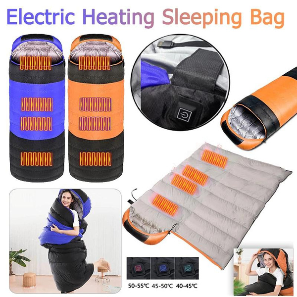 Electric Heating Adult Sleeping Bag USB Charging Envelope Sleeping