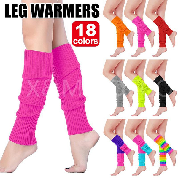  Women's Leg Warmers,Ankle Warmers,80s Costume