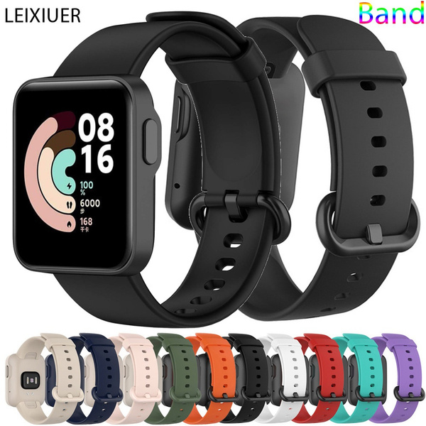 LEIXIUER Silicone Sport Strap For Xiaomi Mi Watch Lite band for xiaomi ...