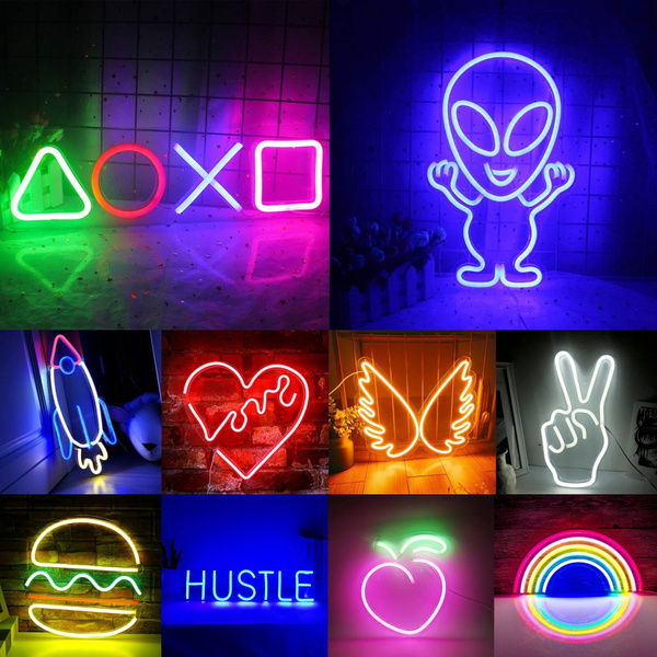 Led Neon Sign Cute Neon Lights,neon Signs For Wall Decor, Usb