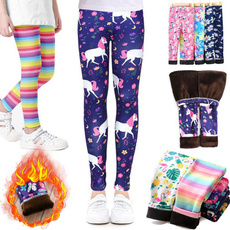 Fleece, Warm Leggings, Winter, Elastic