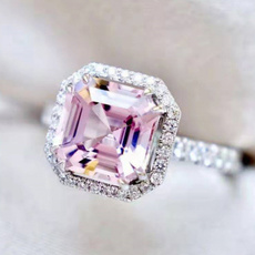 White Gold, pink, wedding ring, Gifts