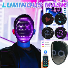 maskcosplay, masksforhalloween, light up, partymask