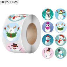 Christmas, cartoonstationerysticker, Stickers, Seal