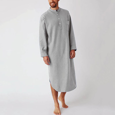 Sleepwear, Long Sleeve, menpajama, Men