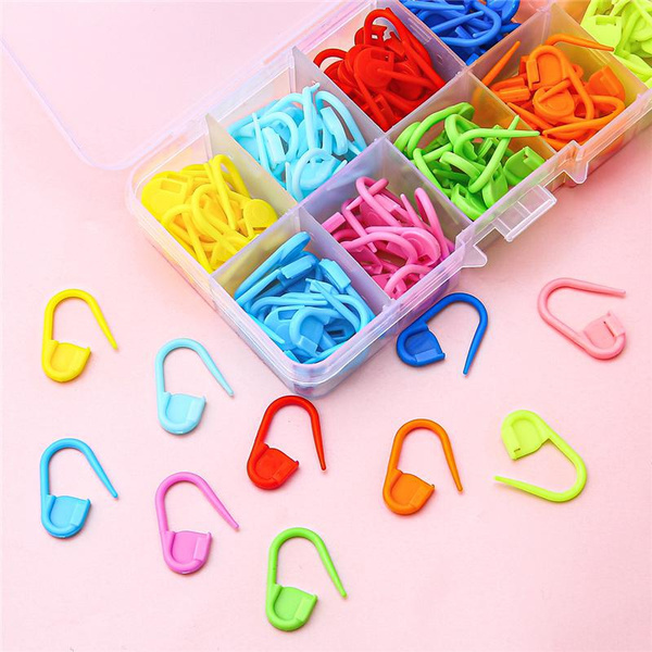 Colorful Knitting Markers Crochet Clips Crochet Pins Bulk Stitch ...