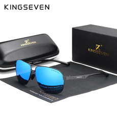 Reflective Lens Sunglasses, Fashion Sunglasses, UV400 Sunglasses, Aluminum