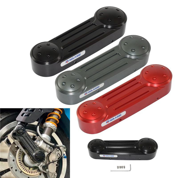 Vorderradgabel Abdeckung Aluminium - Für Vespa GTS/Sprint/Primavera