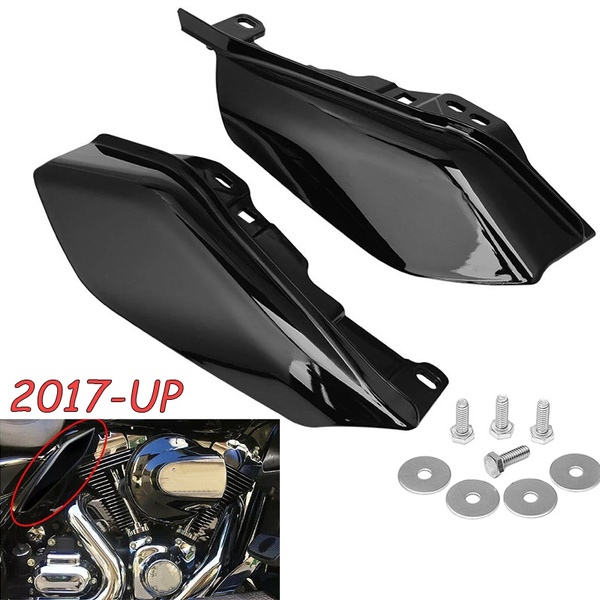 Motorrad Air Heat Deflector Für Harley Touring – Chrom, Passend Für Road King, Electra Glide, Street Glide 2017-2023