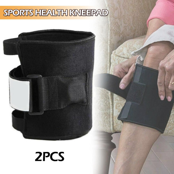 2Pcs Adjustable Leg Brace Elastic Kneecap Protector Acupressure Muscle ...