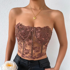 corset top, Women, Fashion, crop top