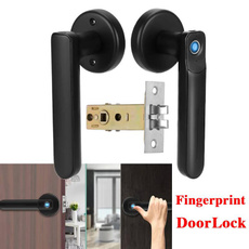 fingerprintdoorhandle, Door, doorlock, homesecurity
