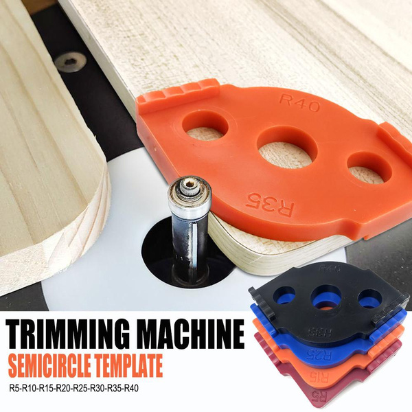 1PCS Radius Jig Router Templates Corner Radius Routing Templates, ABS ...