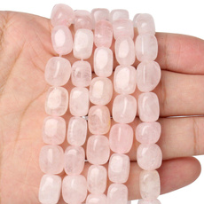 beadsforjewelrymaking, pink, squarejasperbracelet, quartz