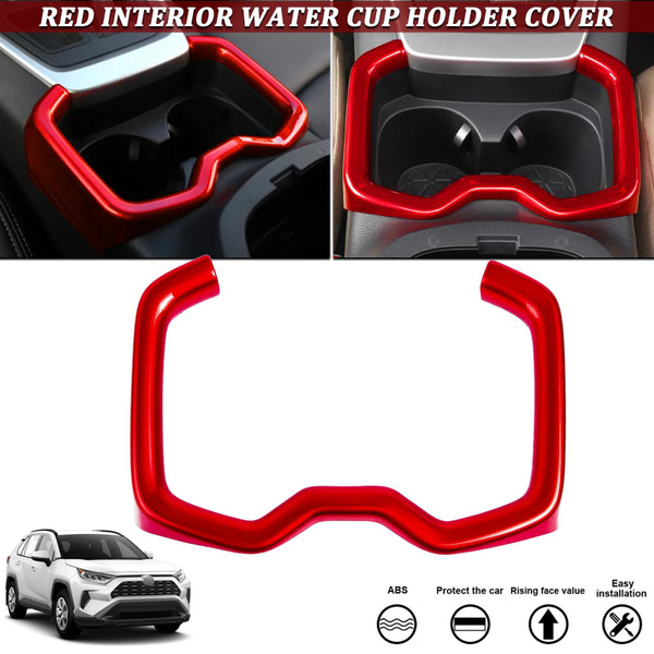 Carbon Fiber Center Console Cup Holder Frame Trim – Fits 2023 Honda CR-V