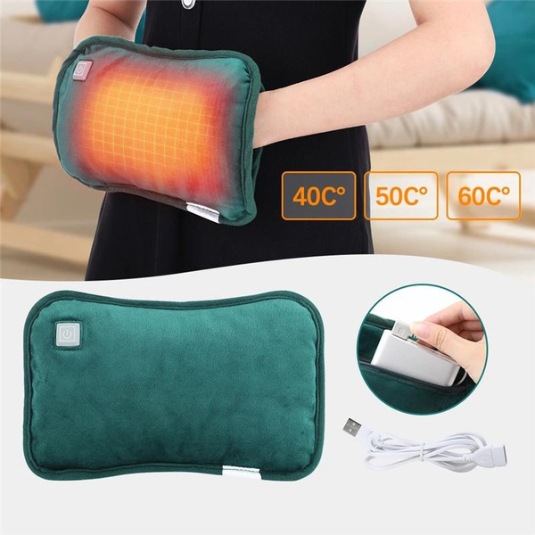 Hot Water Bag Electric USB Hand Warmer Graphene Heating Winter Hand