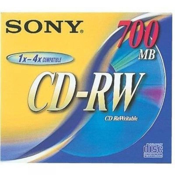 SONY CD-RW Media CDRW700D | Wish