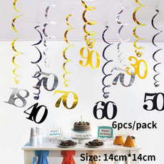 partyceilingdecoration, numberspiral, Jewelry, birthdaypartydecoration