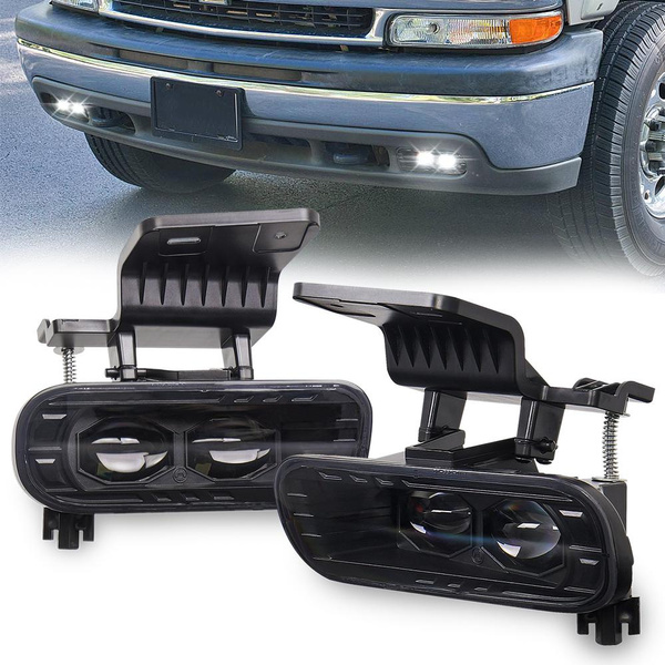 Headlight & Fog Light Kit For 1999-2002 Chevy Silverado, 2000-2006 Tahoe & Suburban