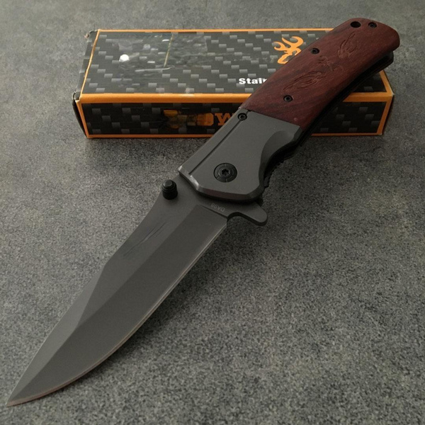 NEW Spring Assisted Folding Knife EDC Tactical Knife Camping Survival