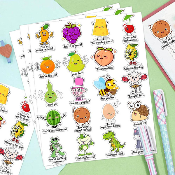 Teacher Reward Stickers for Kids Motivational Stickers for