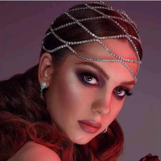rhinestoneheaddre, Head, Fashion, bridalheaddre