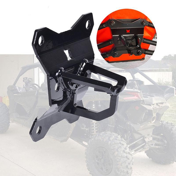 Maverick X3 Accessories UTV Rear Tow Hook Rear Pull Plate Radius Rod ...