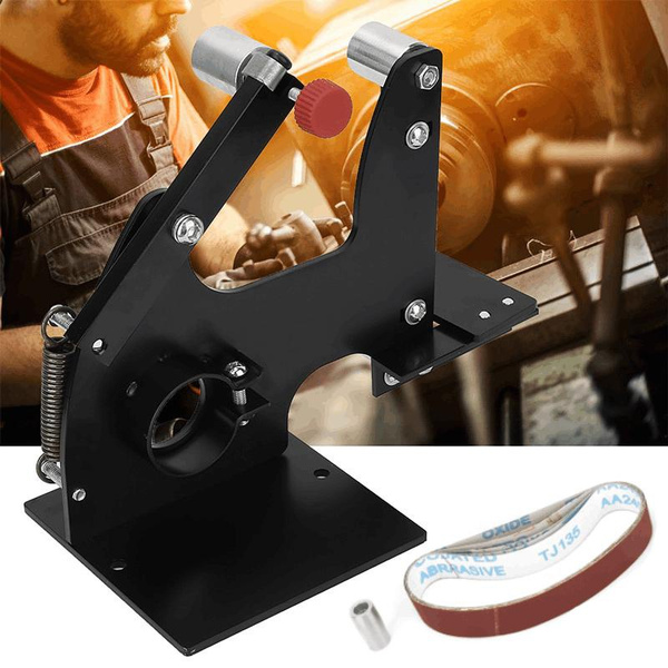 Sanding Belt Adapter Set Change Electric Angle Grinder Into Belt Sander