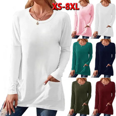 Plus size top, Long sleeve top, tunic top, womens top