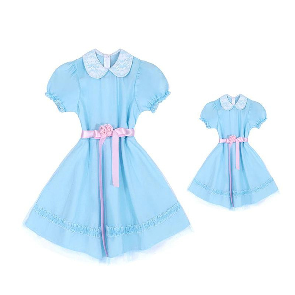 Adult Kids Grady Twin Lisa and Louise Girl Party Lolita Dress Cosplay ...