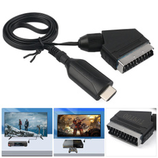 adaptercable, fortvdvd, scartconverter, Hdmi