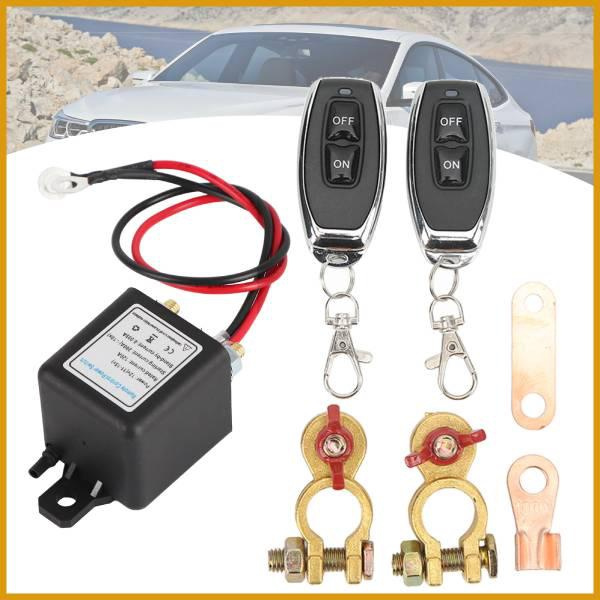 Remote Battery Disconnect Kill Switch For Car/Boat - 12V/24V, 240A With Voltage Display