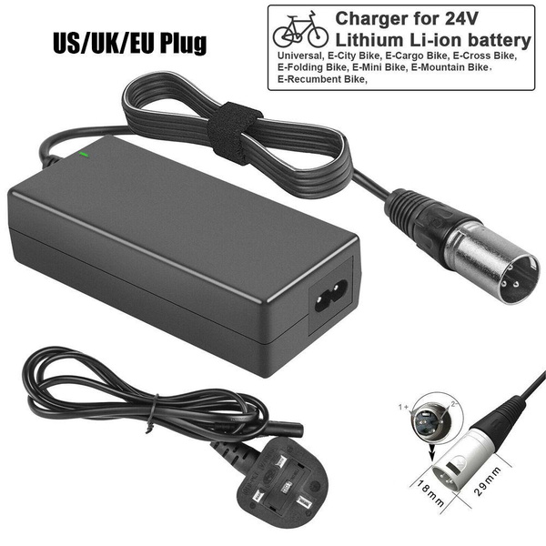 Universal Wheelchair Electric Bike Mobility Scooter Ebike Charger 42V