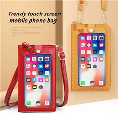 Shoulder Bags, Fashion Accessory, crossbodyphonebagwithtouchscreen, Touch Screen