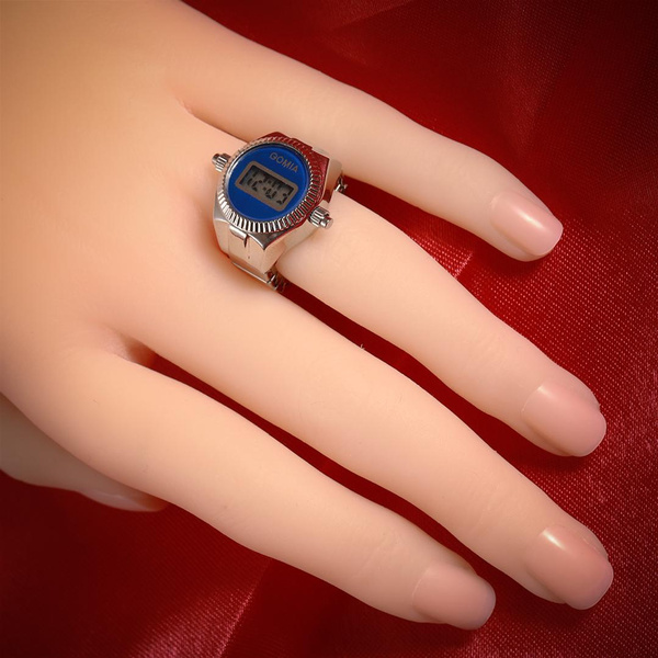 1pc Kids Watch, Ring Watch, Display Date Digital Watch Wish