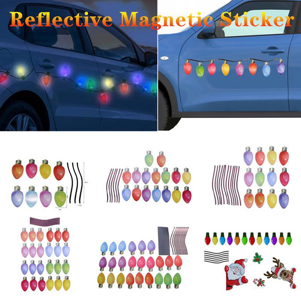 Christmas Decoration Car Stickers Decals Refrigerator