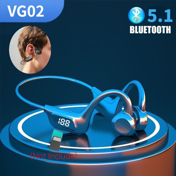 Not InEar Headset Bone Conduction Earphone Wireless Headphones