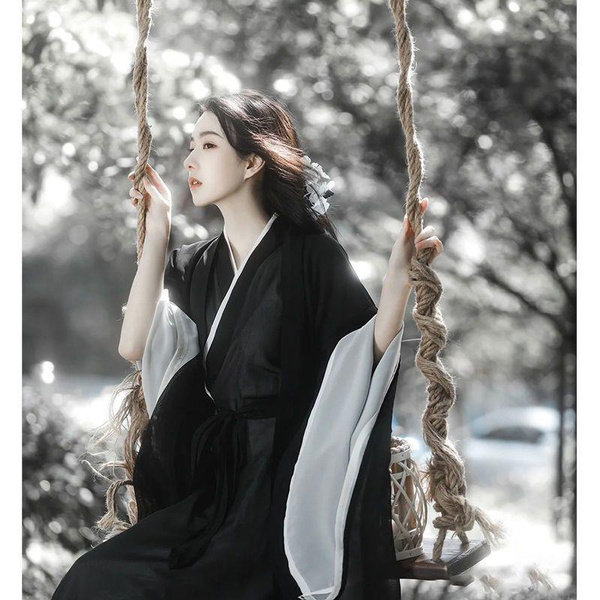 Hanfu Traditional Dress Women Chinese Hanfu Black Set Female Halloween Hanfu Traditional Dress Women Chinese Hanfu Black Set Female Halloween