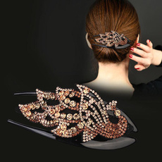 peacock, Fashion, Rhinestone, colorblocking