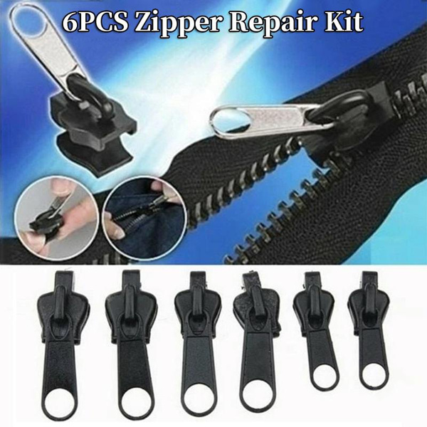 2023 New 6Pcs Multi functional Three size Fast zipper head Universal