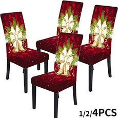 chaircover, Holiday, christmaschair, Bell
