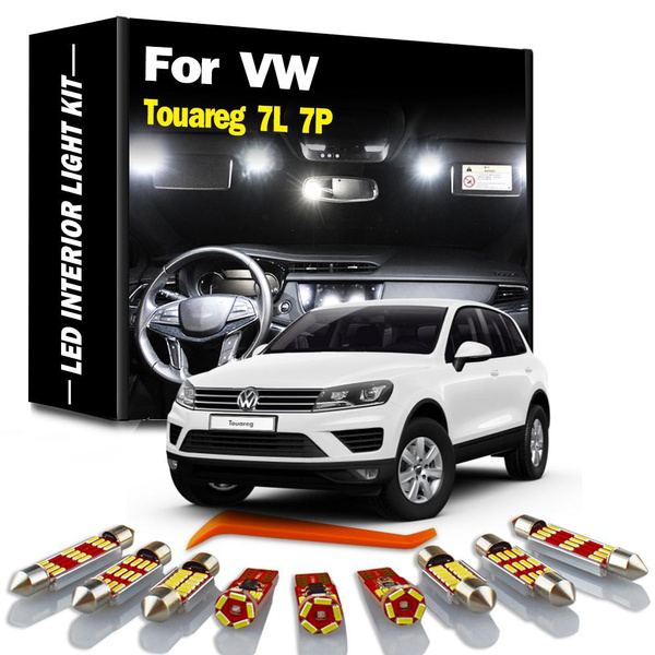 Canbus For Volkswagen VW Touareg 7L 7LA 7L6 7L7 7P 7P5 7P6 2003-2017 2018  Car Reading Dome Trunk Bulb LED Interior Light Kit - AliExpress