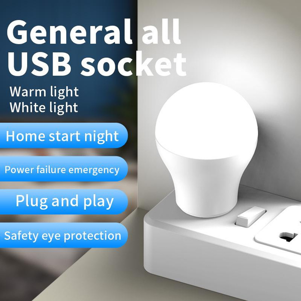 LED Eye Protection Light Mini Portable USB Night Light Reading Light Mobile Power Charging Book