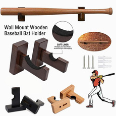 baseballbatbracket, Wall Mount, Rack, Wooden