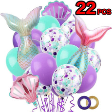 mermaidparty, foilballoon, Balloon, theme