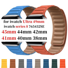 iwatchseries8leatherband, Apple, leather, Watch